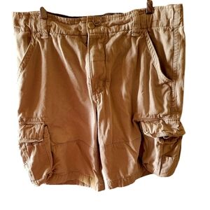 No Boundaries Vintage Khaki Men's Cargo Shorts Size 38